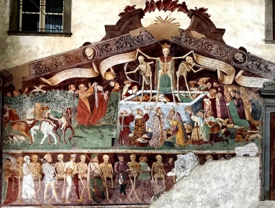 Disciplini Oratory(triumph of death), Giacome Borlone, 1458